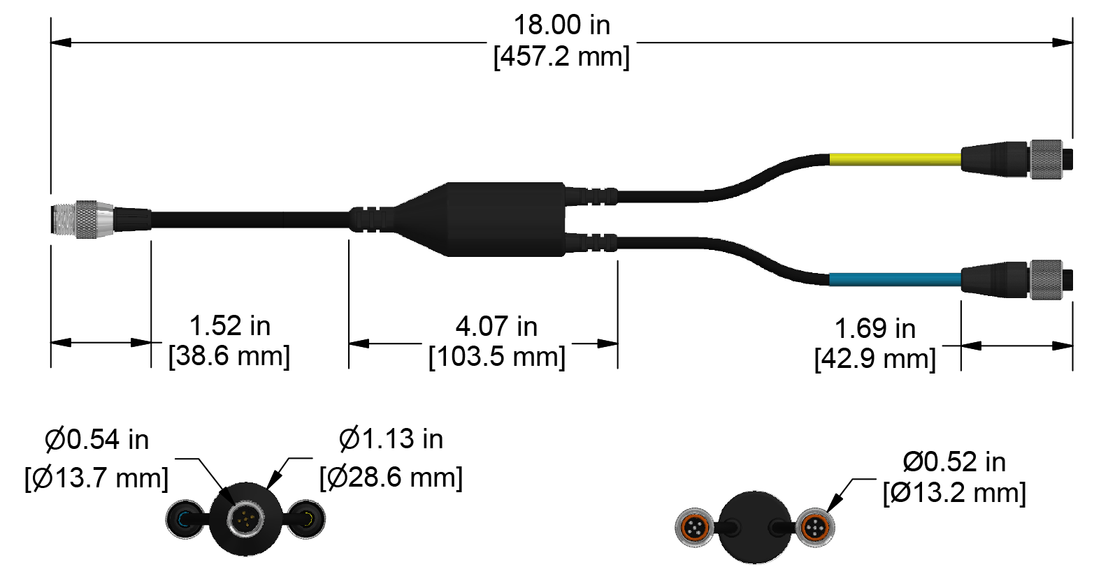 CMX2251 dimension drawing