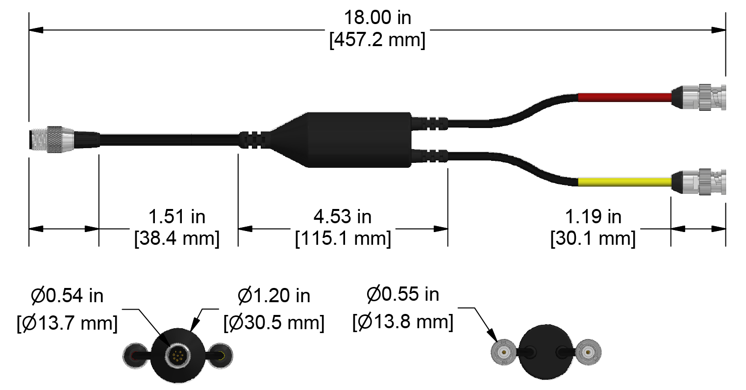 CMX2272 dimension drawing