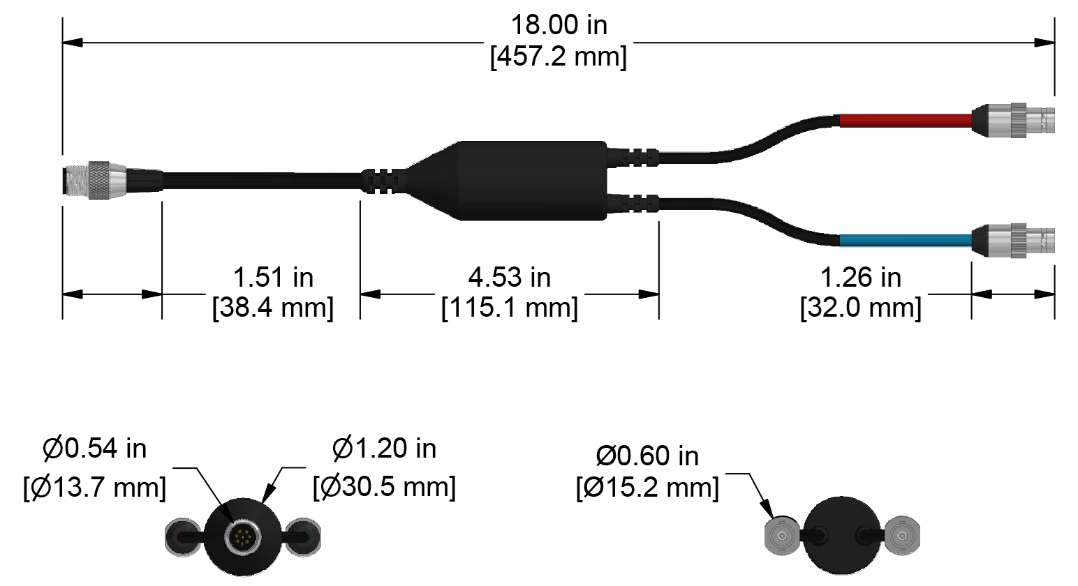 CMX2273 dimension drawing