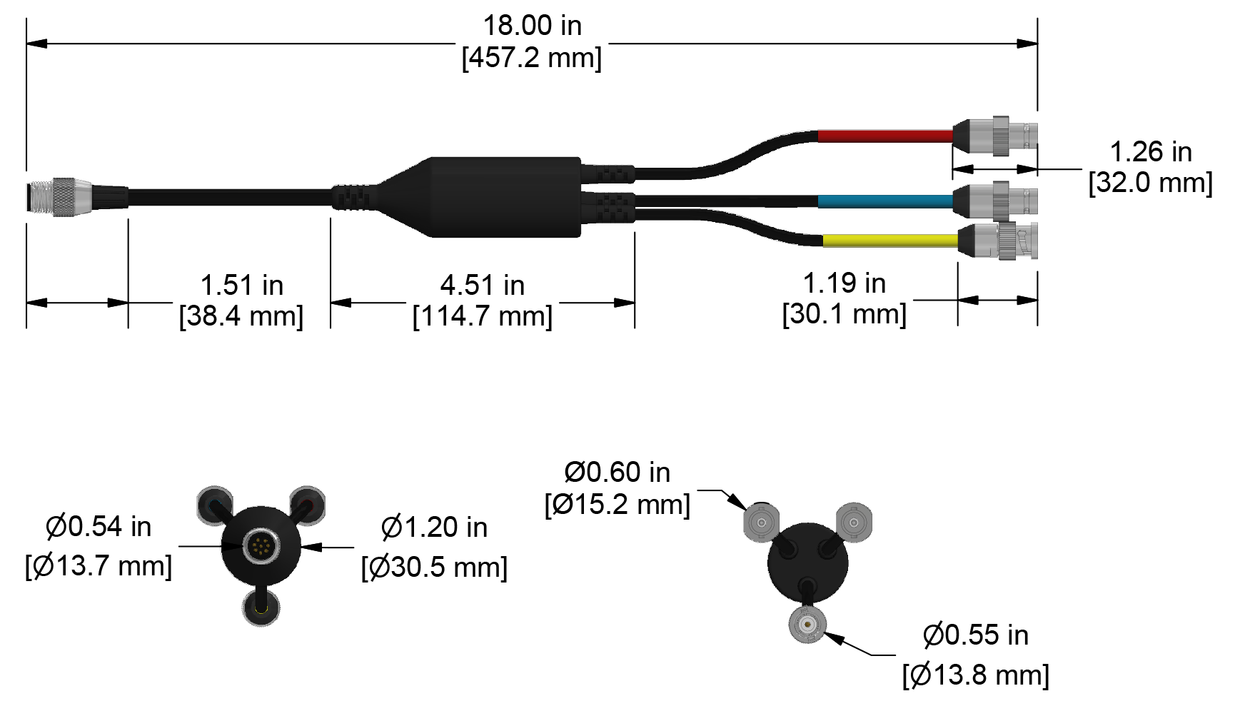CMX2274 dimension drawing