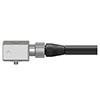 A generic, non-engraved CTC AC119 biaxial vibration sensor attached to an A3L connector.