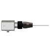 A generic, non-engraved CTC AC119 biaxial condition monitoring sensor attached to an A3S connector.