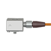 A render of a generic CTC side exit M12 triaxial condition monitoring sensor on an M4R connector.