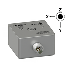 500 mV/g Triaxial Accelerometers