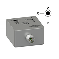 1000 mV/g Triaxial Accelerometers