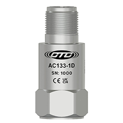 A CTC AC133 standard condition monitoring sensor equivalent to Emerson/CSI A0120LF.