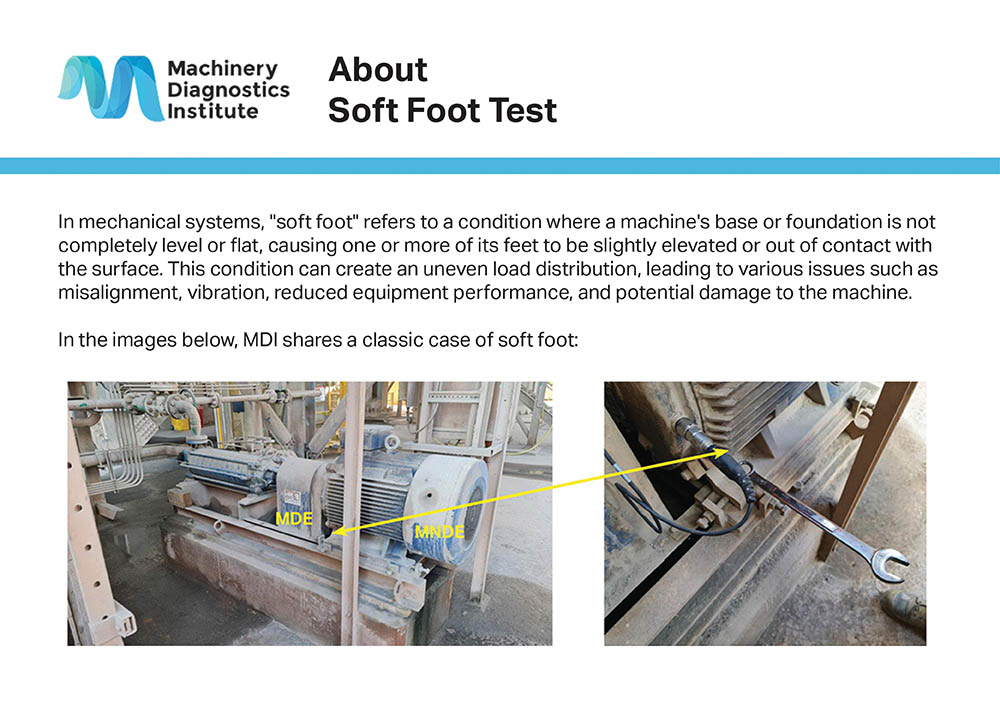 About Soft Foot Test