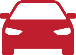 A red automobile icon.